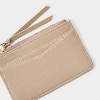 Isla Coin Purse and Card Holder in Soft Tan-Lemons and Limes Boutique