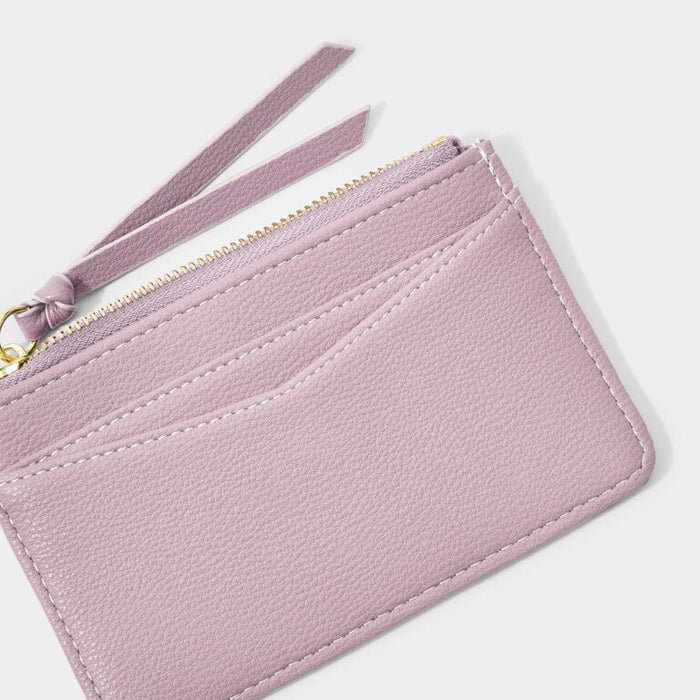 Isla Coin Purse and Card Holder in Lilac-Lemons and Limes Boutique