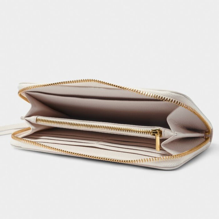 Isla Wallet in Off White-Lemons and Limes Boutique