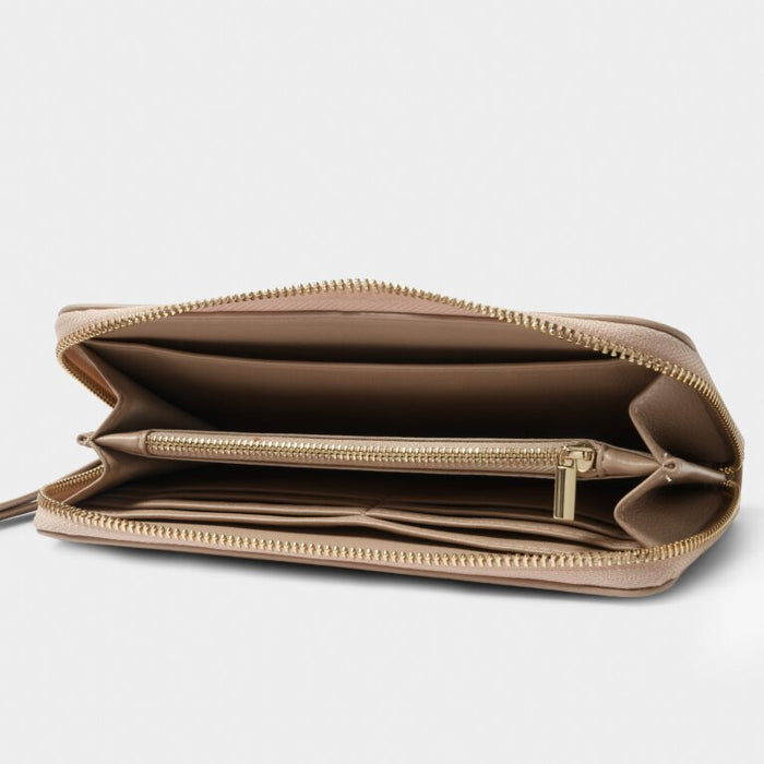 Isla Wallet in Soft Tan-Lemons and Limes Boutique