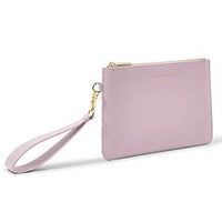 Zana Wristlet Pouch in Lilac-Lemons and Limes Boutique