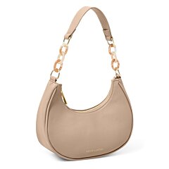Sasha Small Shoulder Bag in Soft Tan-Lemons and Limes Boutique