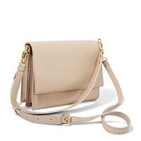 Orla Divided Crossbody in Sand-Lemons and Limes Boutique