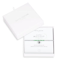 A Little Birthstone Bracelet - August/Aventurine-Bracelet-Lemons and Limes Boutique