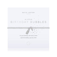 A Little Birthday Bubbles Bracelet - Silver-Bracelet-Lemons and Limes Boutique