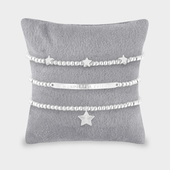 Wonderful Friend Bracelet Set - Katie Loxton-Bracelet-Lemons and Limes Boutique