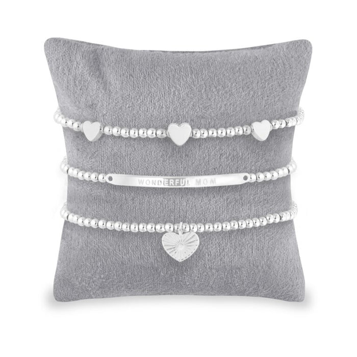 Wonderful Mom Bracelet Set - Katie Loxton-Bracelet-Lemons and Limes Boutique