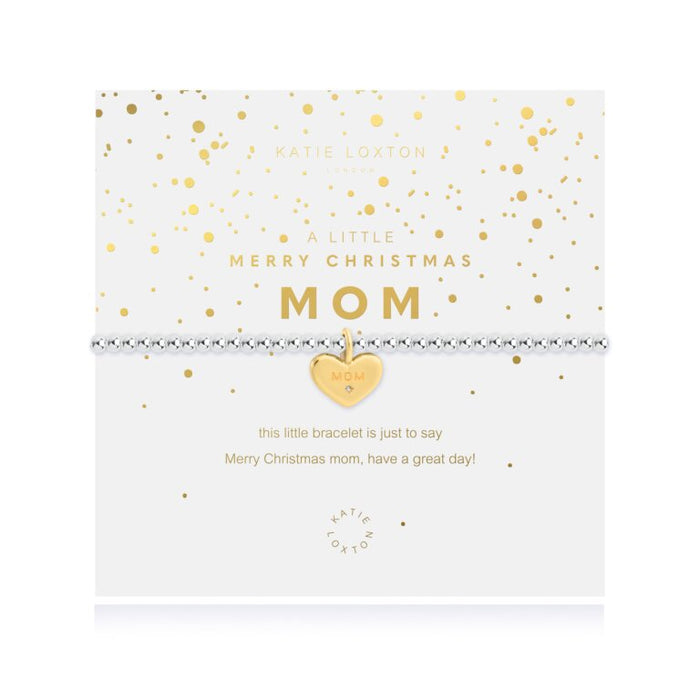 Christmas A Little Bracelet - Merry Christmas Mom-Bracelet-Lemons and Limes Boutique