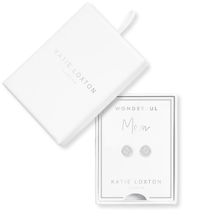 Treasure the Little Things - Wonderful Mom Earrings-Stud Earrings-Lemons and Limes Boutique