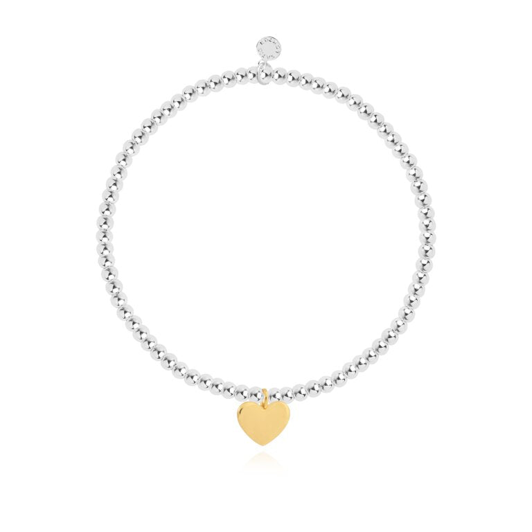 A Little Heart of Gold Bracelet-Bracelet-Lemons and Limes Boutique