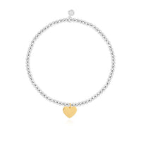 A Little Heart of Gold Bracelet-Bracelet-Lemons and Limes Boutique