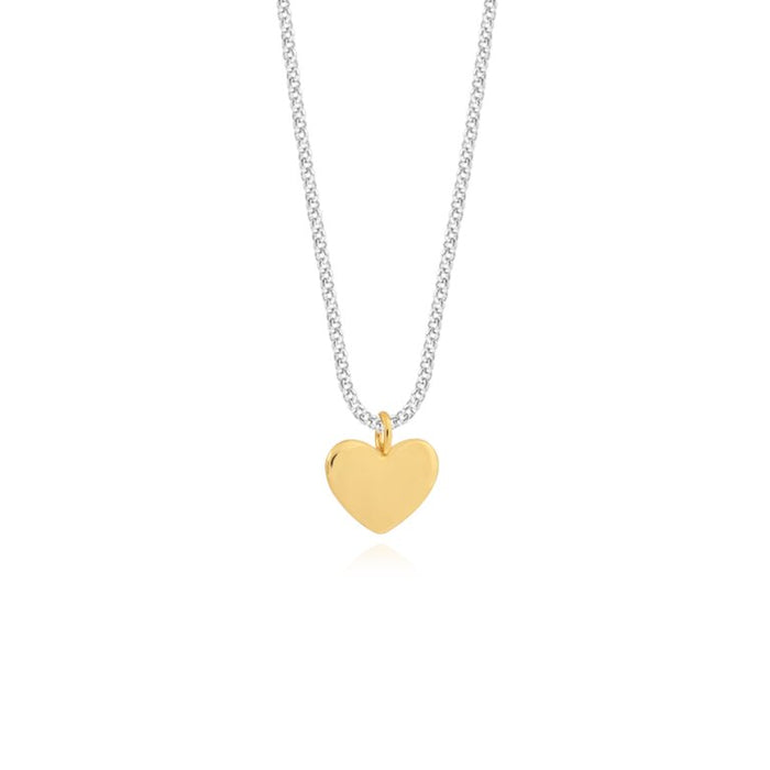 A Little Heart of Gold Necklace-Necklace-Lemons and Limes Boutique