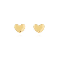 A Little Heart of Gold Earrings-Earrings-Lemons and Limes Boutique