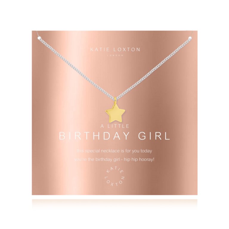 A Little Birthday Girl Necklace-Necklace-Lemons and Limes Boutique