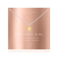 A Little Birthday Girl Necklace-Necklace-Lemons and Limes Boutique
