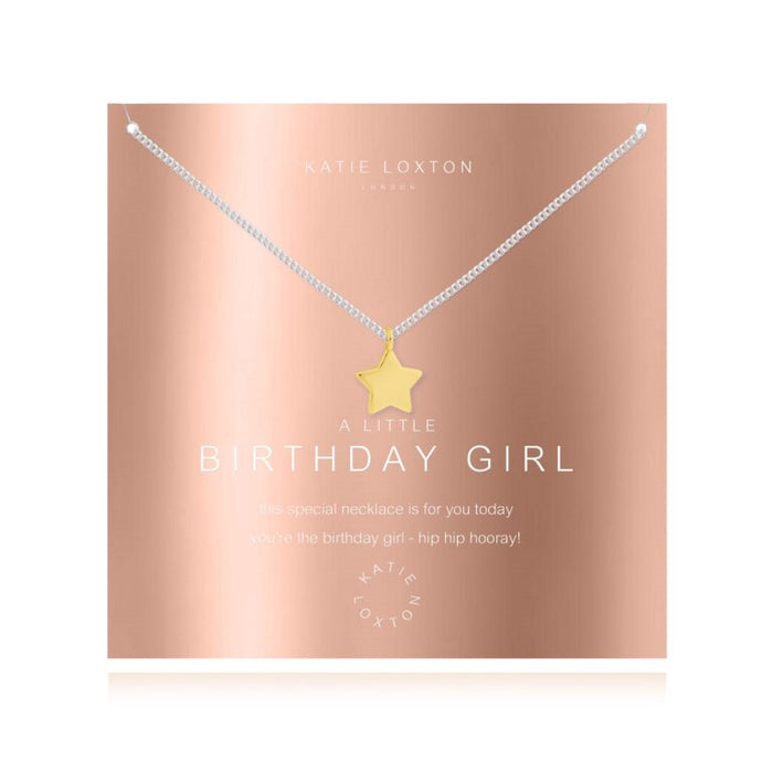 A Little Birthday Girl Necklace-Necklace-Lemons and Limes Boutique