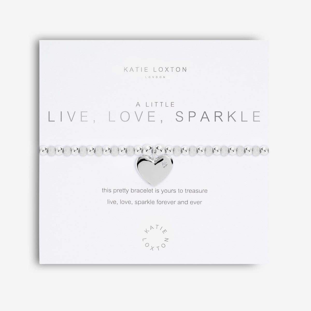 Color Pop Little Live Love Sparkle Bracelet--Lemons and Limes Boutique