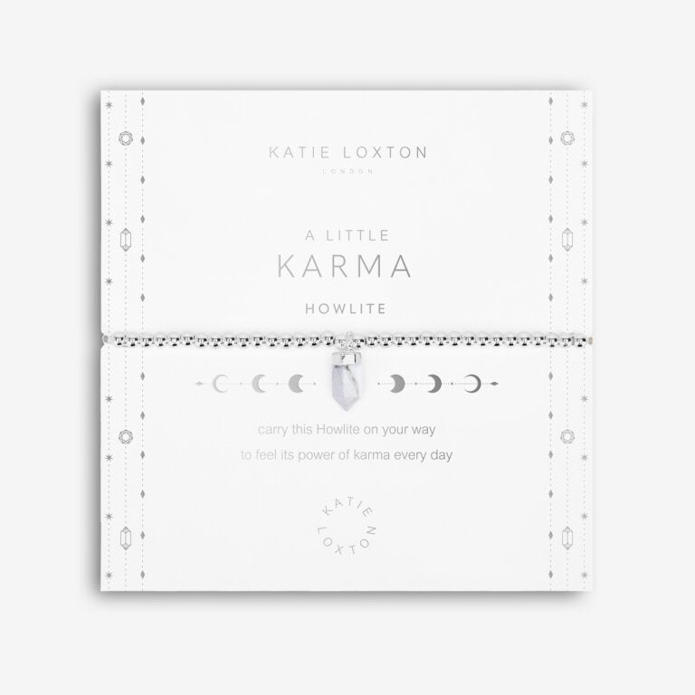 Affirmation Crystal A Little 'Karma' Bracelet-Lemons and Limes Boutique