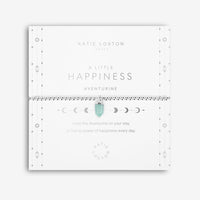 Affirmation Crystal A Little 'Happiness' Bracelet-Lemons and Limes Boutique