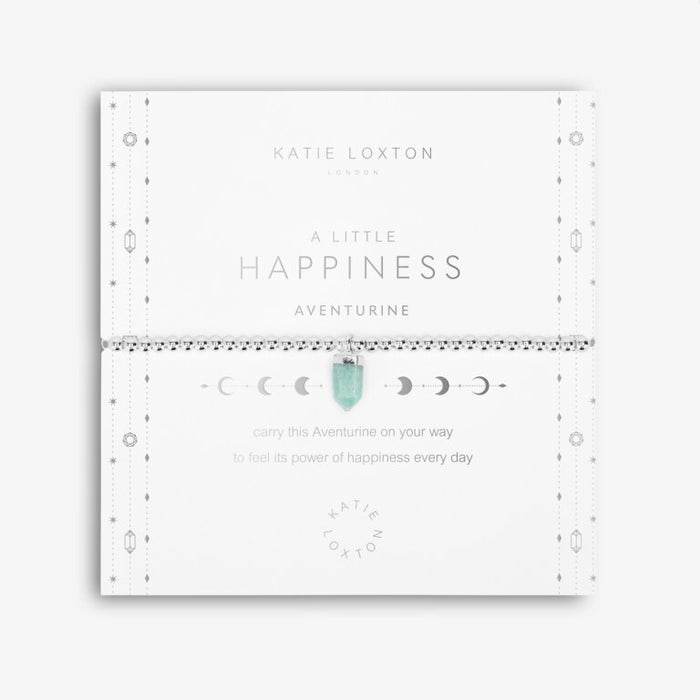 Affirmation Crystal A Little 'Happiness' Bracelet-Lemons and Limes Boutique