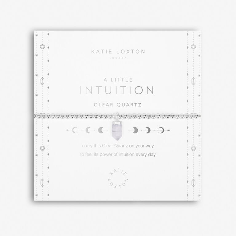 Affirmation Crystal A Little 'Intuition' Bracelet-Lemons and Limes Boutique