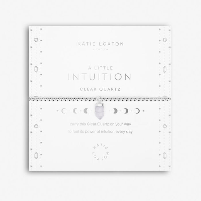 Affirmation Crystal A Little 'Intuition' Bracelet-Lemons and Limes Boutique