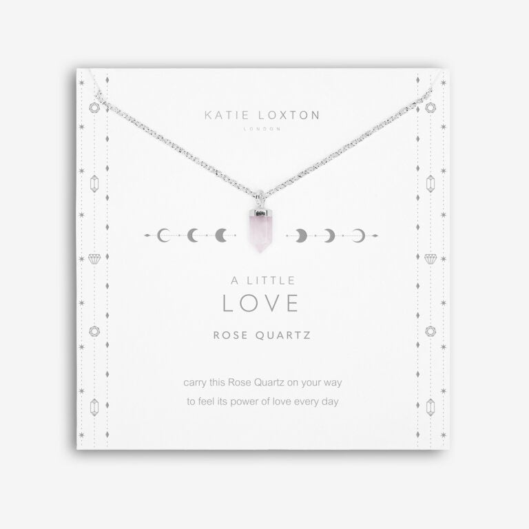 Affirmation Crystal A Little 'Love' Necklace-Lemons and Limes Boutique