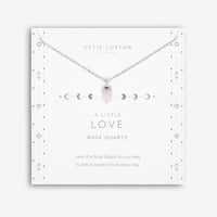 Affirmation Crystal A Little 'Love' Necklace-Lemons and Limes Boutique