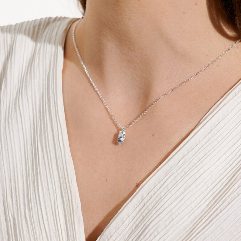 Affirmation Crystal A Little 'Karma' Necklace-Lemons and Limes Boutique