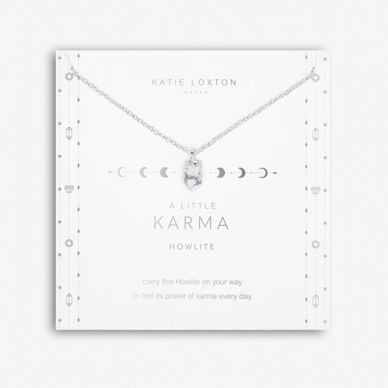 Affirmation Crystal A Little 'Karma' Necklace-Lemons and Limes Boutique