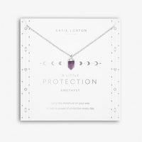 Affirmation Crystal A Little 'Protection' Necklace-Lemons and Limes Boutique