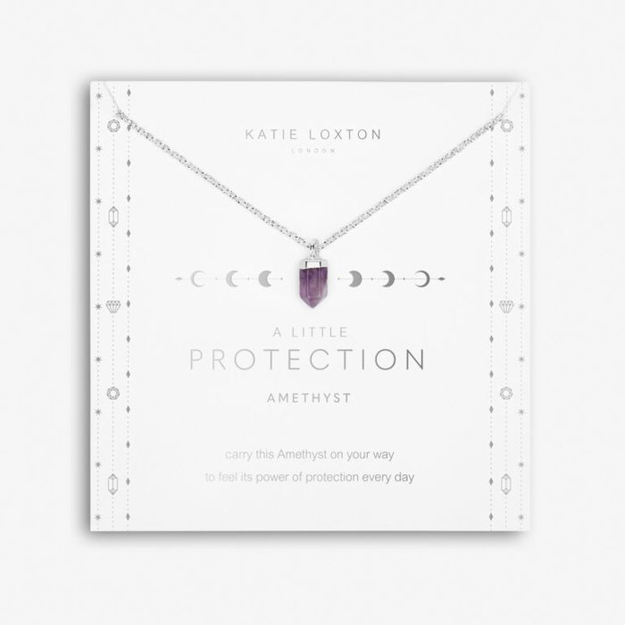 Affirmation Crystal A Little 'Protection' Necklace-Lemons and Limes Boutique