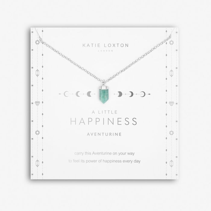 Affirmation Crystal A Little 'Happiness' Necklace--Lemons and Limes Boutique