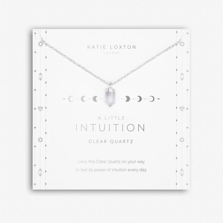 Affirmation Crystal A Little 'Intuition' Necklace-Lemons and Limes Boutique