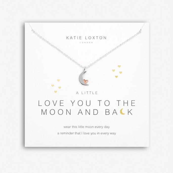 A Little 'Love you to the Moon and Back' Necklace--Lemons and Limes Boutique
