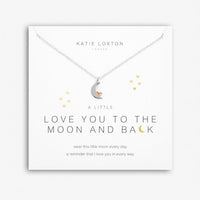 A Little 'Love you to the Moon and Back' Necklace-Lemons and Limes Boutique