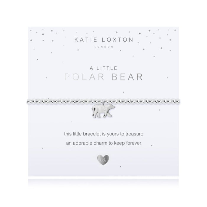 Children's A Little Polar Bear Bracelet-Bracelet-Lemons and Limes Boutique