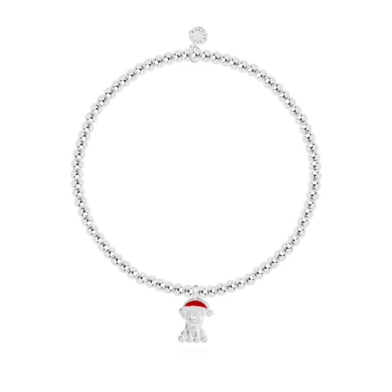 Children's A Little Santa Paws Bracelet-Bracelet-Lemons and Limes Boutique