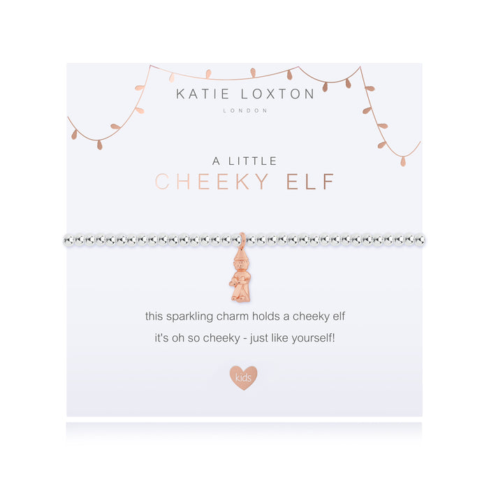 Children's A Little Cheeky Elf Bracelet-Bracelet-Lemons and Limes Boutique