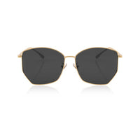 Havana Metal Sunglasses - Black-Eyewear-Lemons and Limes Boutique