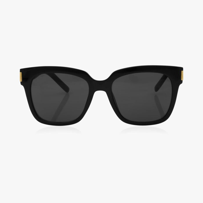 Roma Sunglasses - Black-Eyewear-Lemons and Limes Boutique