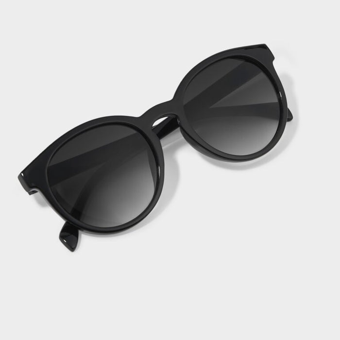 Geneva Sunglasses - Black-Eyewear-Lemons and Limes Boutique