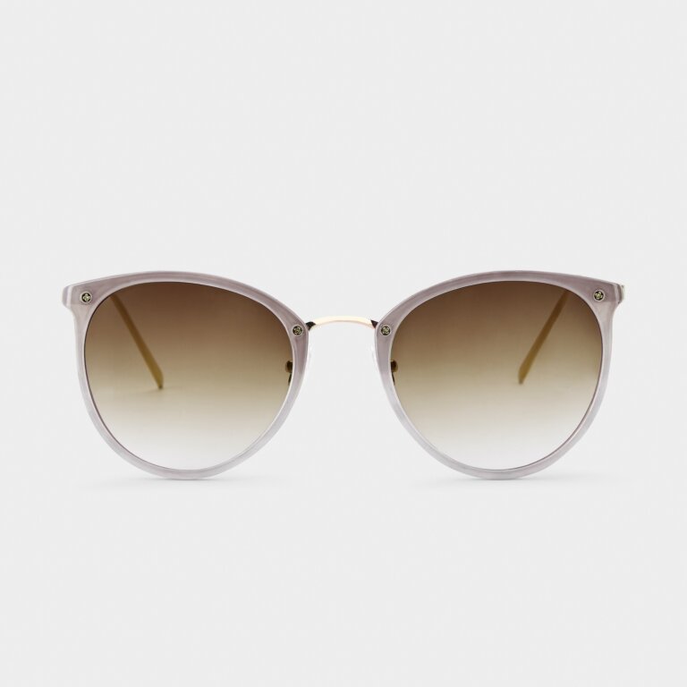 Santorini Sunglasses- Taupe Gradient-Lemons and Limes Boutique