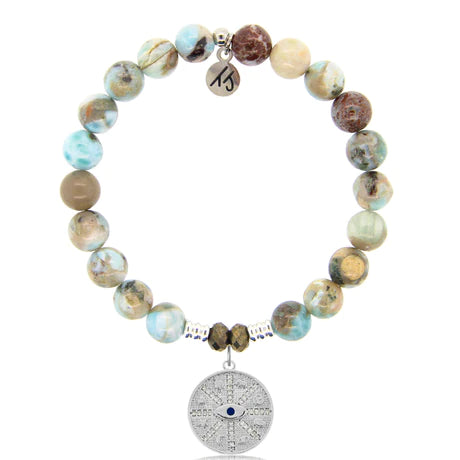 Larimar- Protection-BRACELETS-Lemons and Limes Boutique