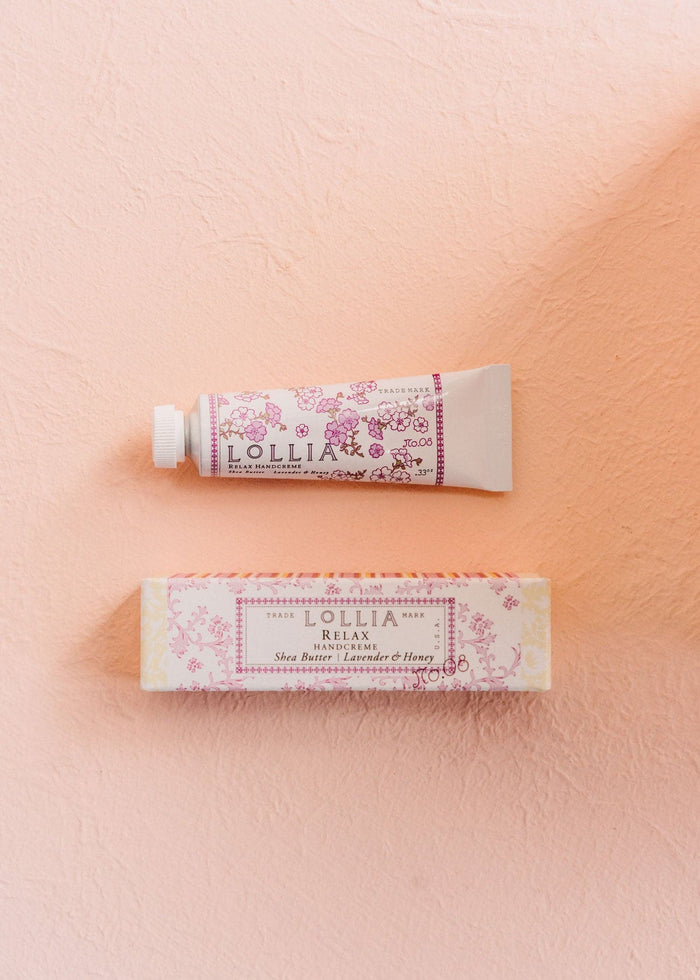 Relax Petite Treat Handcreme by Lollia-Lemons and Limes Boutique