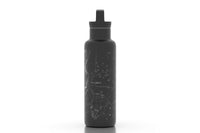 Loveland Map Insulated Hydration Tumbler - Black-20 oz. Bottle-Lemons and Limes Boutique