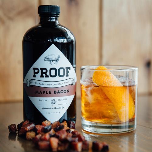 Maple Bacon Old Fashioned Cocktail Syrup by Proof-Cocktail Mixer-Lemons and Limes Boutique