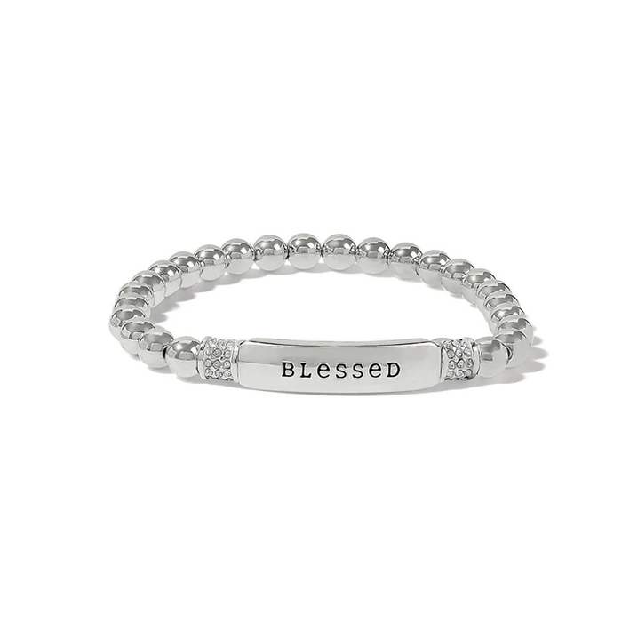 Meridian Blessed Petite Stretch Bracelet by Brighton--Lemons and Limes Boutique