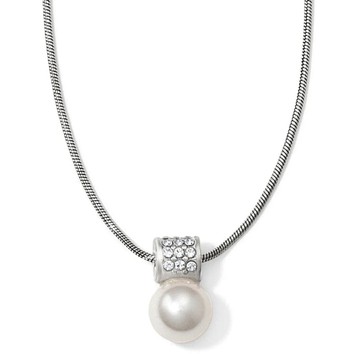 Meridian Petite Pearl Necklace by Brighton-Jewelry-Lemons and Limes Boutique