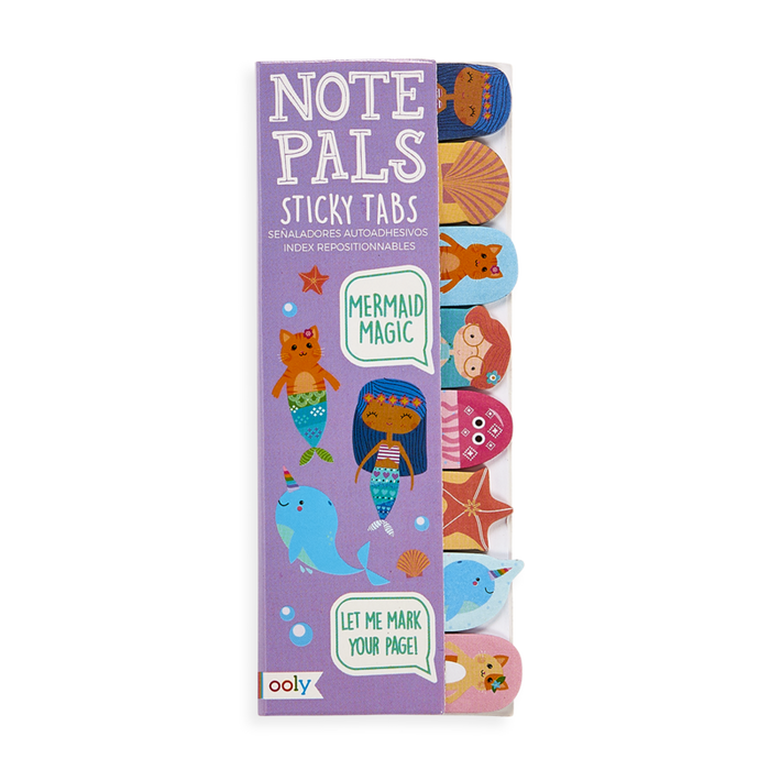 Note Pals Sticky Notepad - Mermaid Magic--Lemons and Limes Boutique